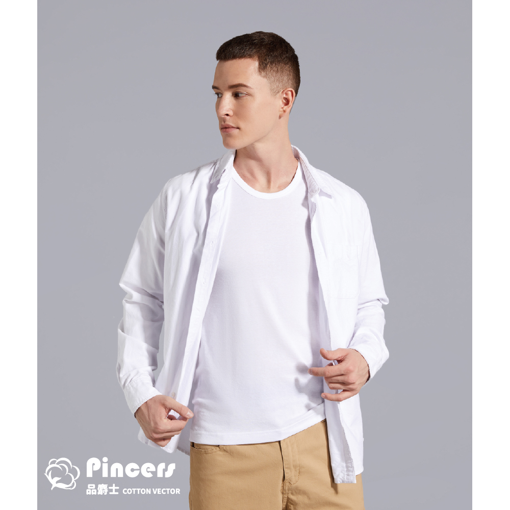       【Pincers品麝士】男快乾棉細肩背心 男背心(羅紋材質 /M-