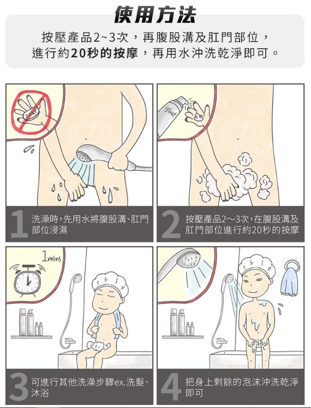 【isLeaf】男性私密清潔組-醒肌抑菌噴霧+私密激淨慕絲