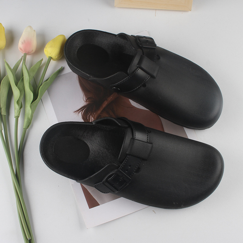 韓系簡約好方便穿脫平底涼鞋 半包女鞋 多款任選 拖鞋