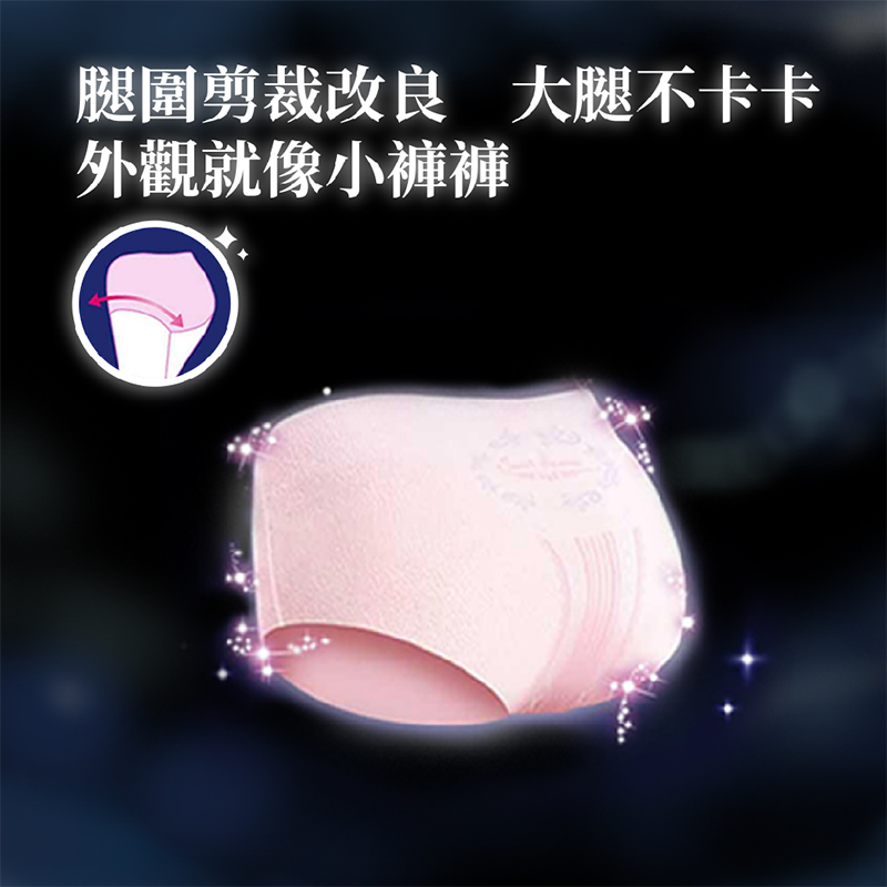 【Sofy 蘇菲】超熟睡安心褲經濟組 24片/箱 (M/L/XL) 內褲型衛生棉