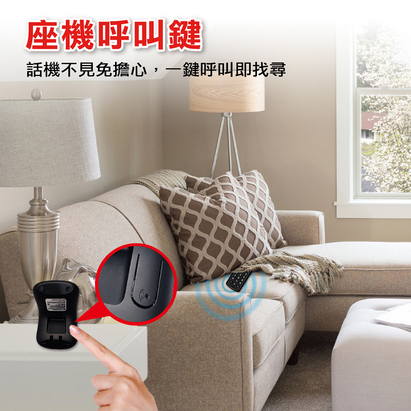 【Motorola】大音量DECT無線雙機 T202+