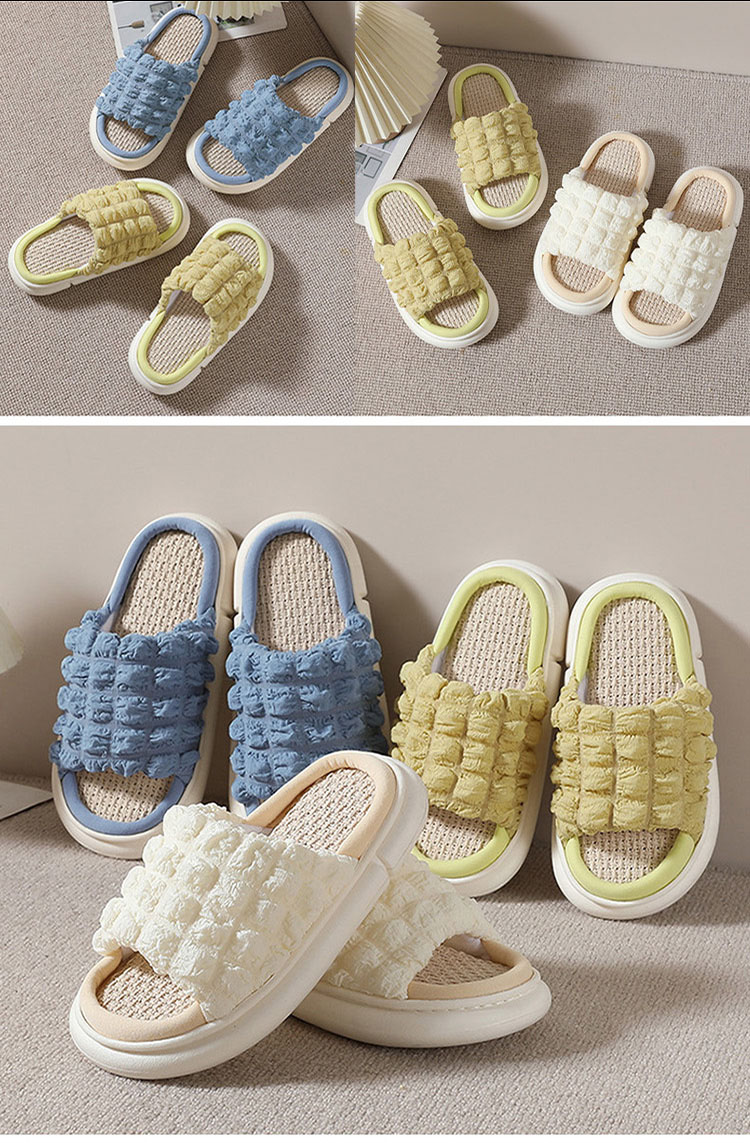 泡芙時尚居家拖鞋  多色 (25-26CM)