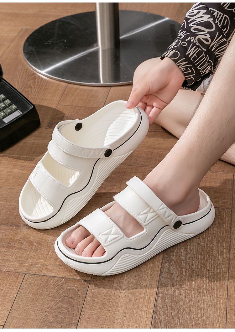 不臭不響防滑舒適洞洞鞋 涼鞋