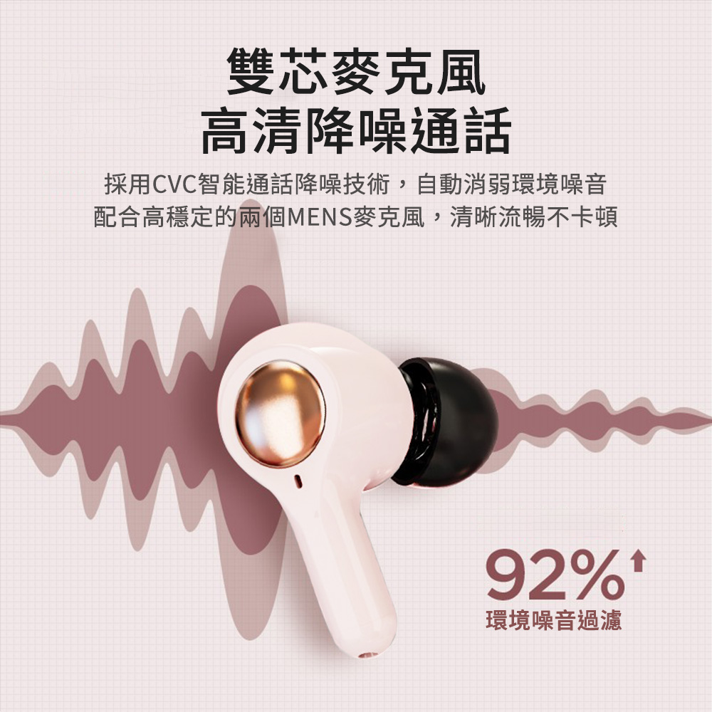 【DTAudio】HIFI級音質 重低音超長續航 安卓蘋果通用 藍牙耳機