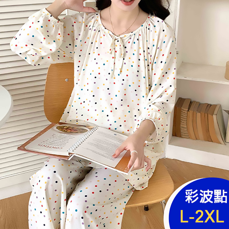 韓國專櫃長袖棉稠套裝 加厚家居服 輕奢小香風 (多款任選)