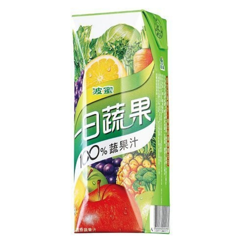 【波蜜】一日水果100%葡萄綜合果汁 250ml (18入/箱) 葡萄汁