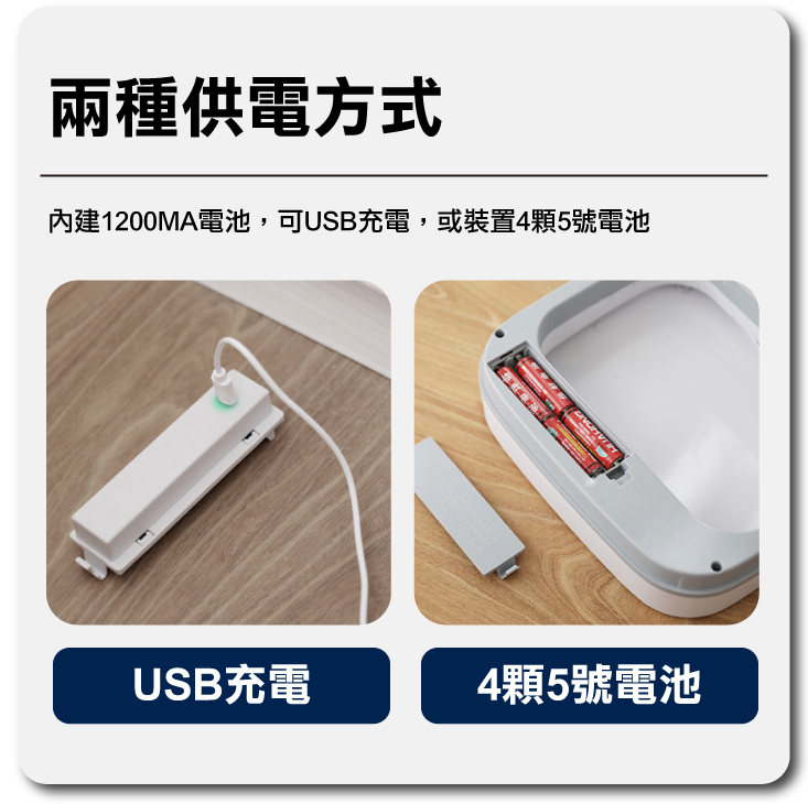 lemonsolo(新品)兩用USB款充電+電池智能感應垃圾桶(LM-Q618)