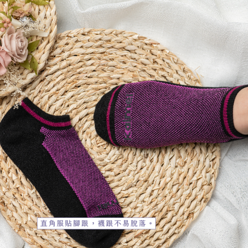 【凱美棉業】MIT台灣製純棉獨家氣墊運動短襪 機能襪 3色 襪子
