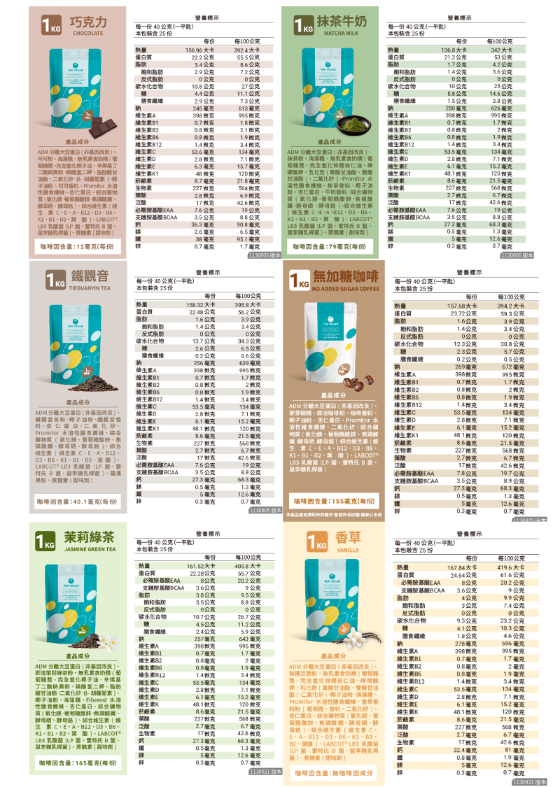 【樂維根】THE VEGAN純素植物性優蛋白飲1KG 分離大豆蛋白 高蛋白 乳清