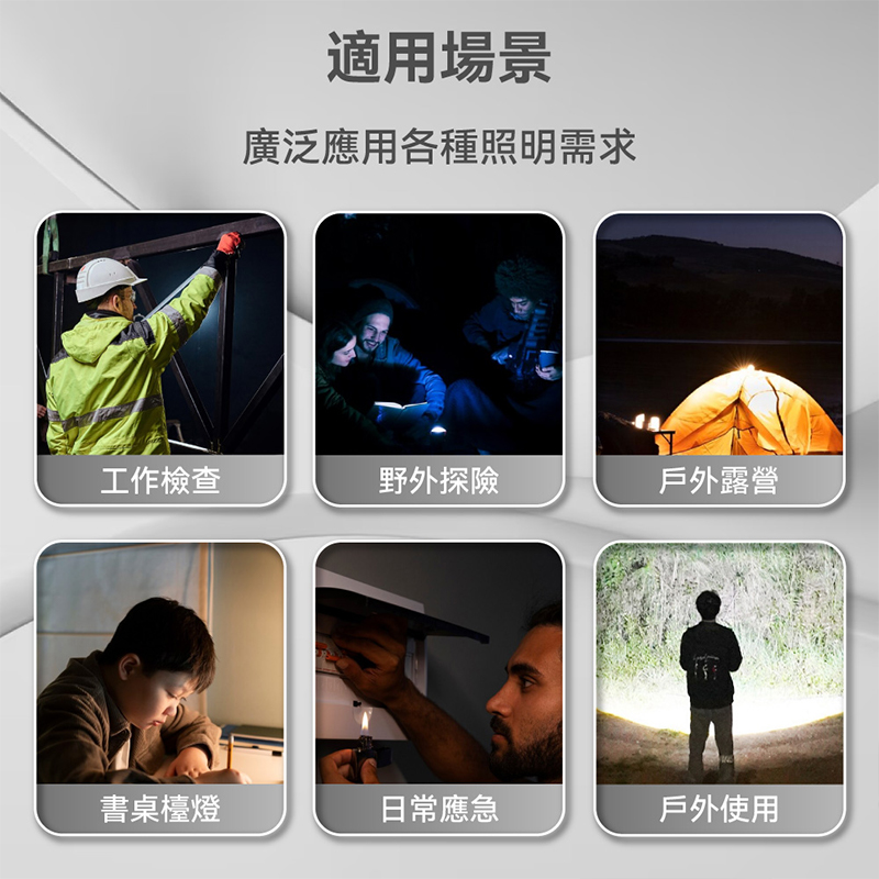 伸縮變焦強光手電筒 爆閃手電筒 鑰匙燈 防水露營燈 多功能手電筒