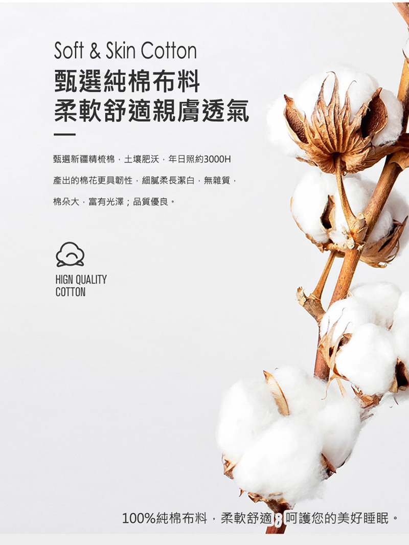 台灣製100%精梳棉床包組 多尺寸任選 純棉床包 被套 枕套 鋪棉兩用被 棉被