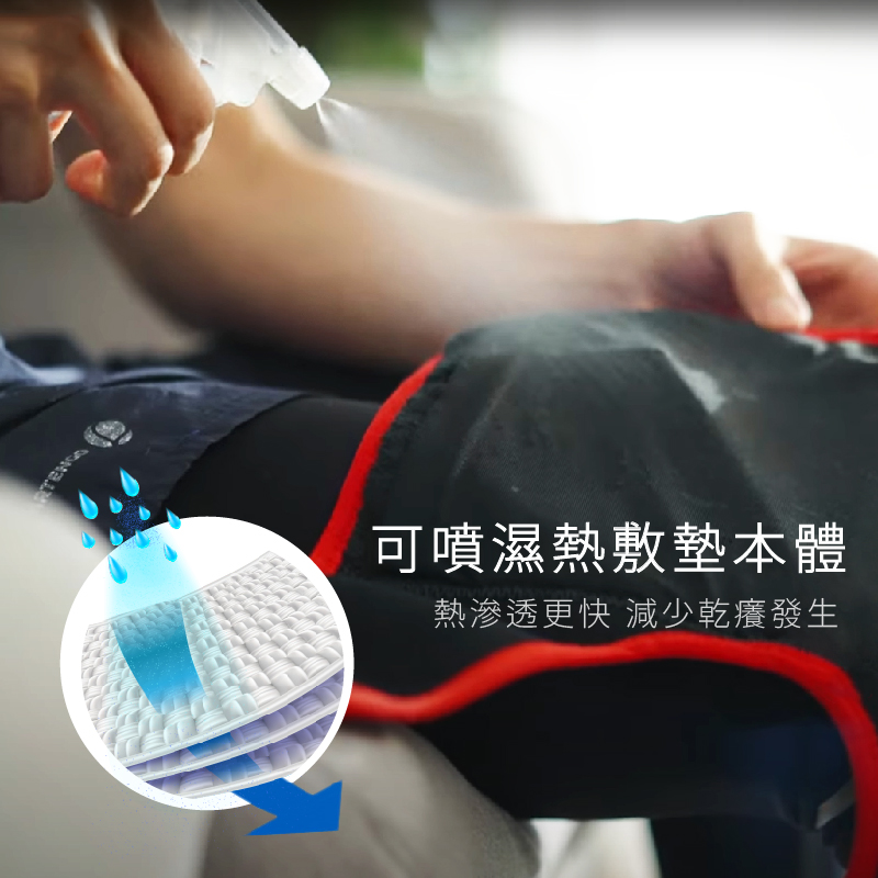 【Sunlus 三樂事】行動智能熱敷腹腰墊 SP1407 三段溫控