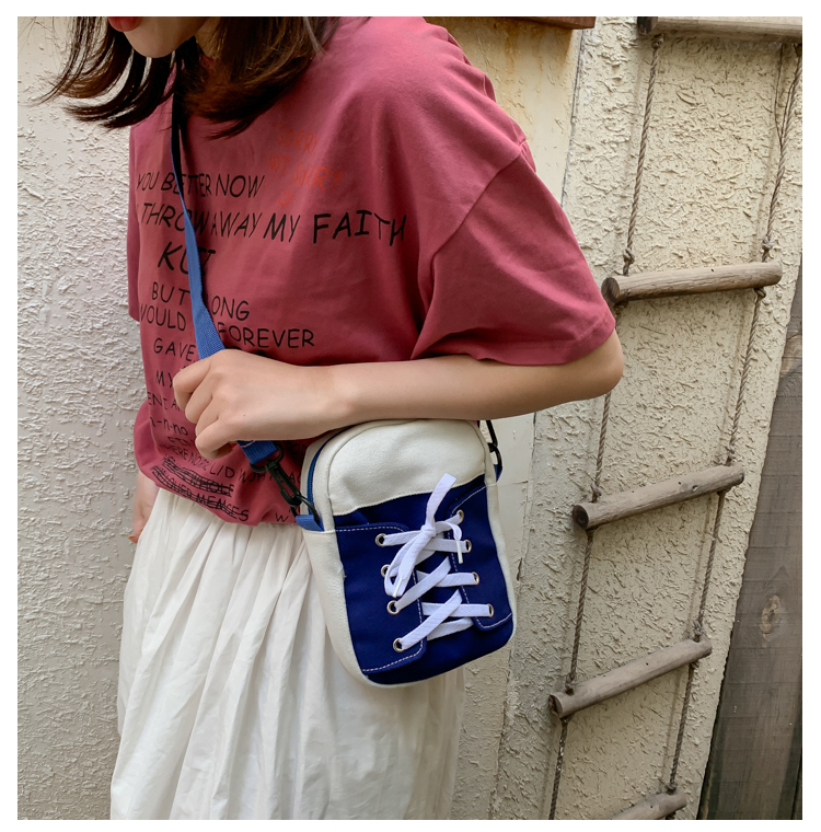 日系原宿風帆布小包包