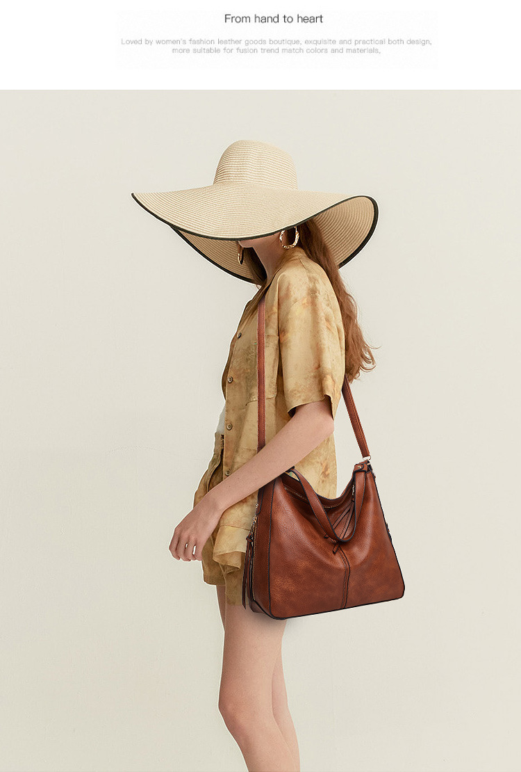 通勤大容量時尚多功能兩件組斜背包 肩背包 多色任選