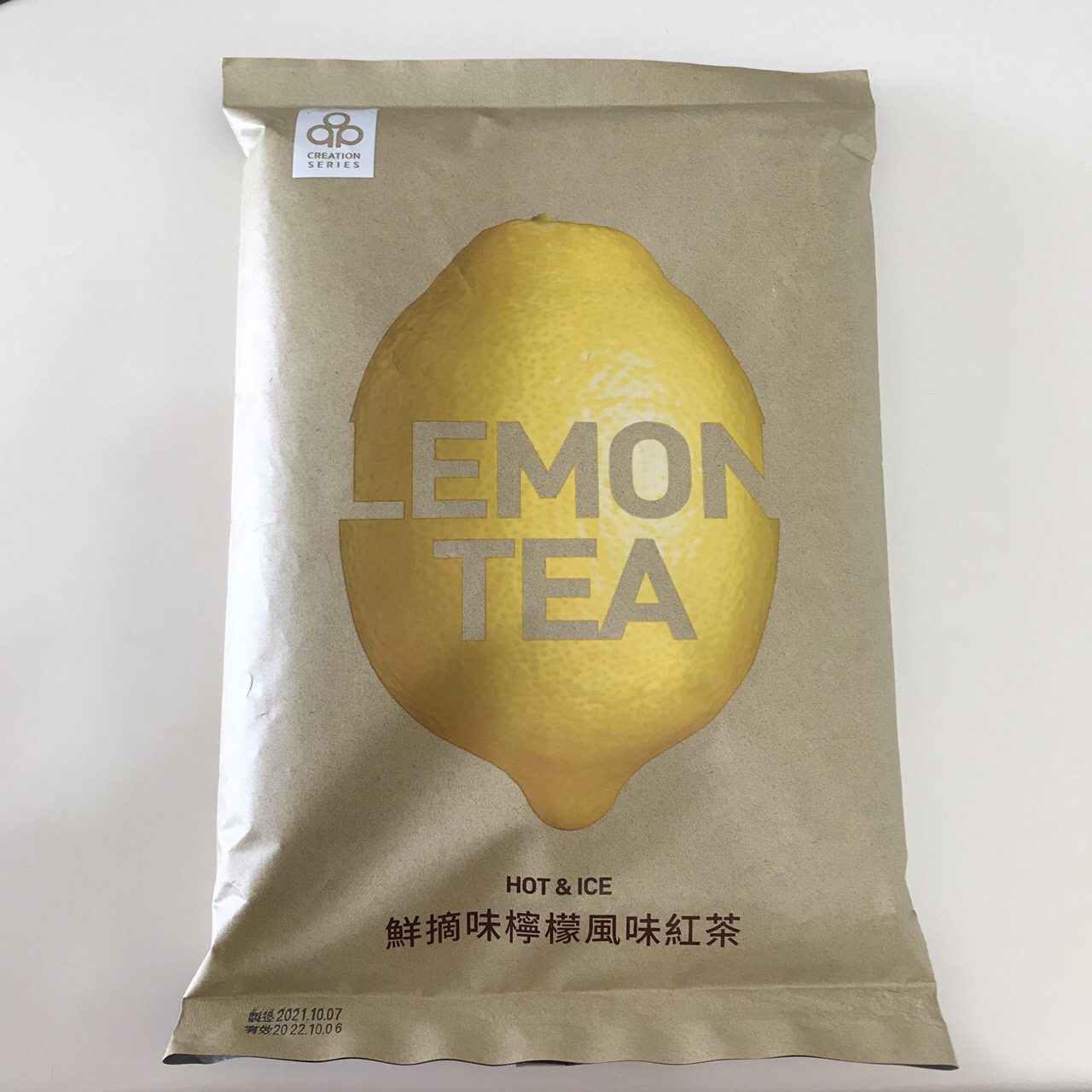       【開元食品】鮮摘味檸檬風味紅茶｜檸檬紅茶x3包(1020g/包)