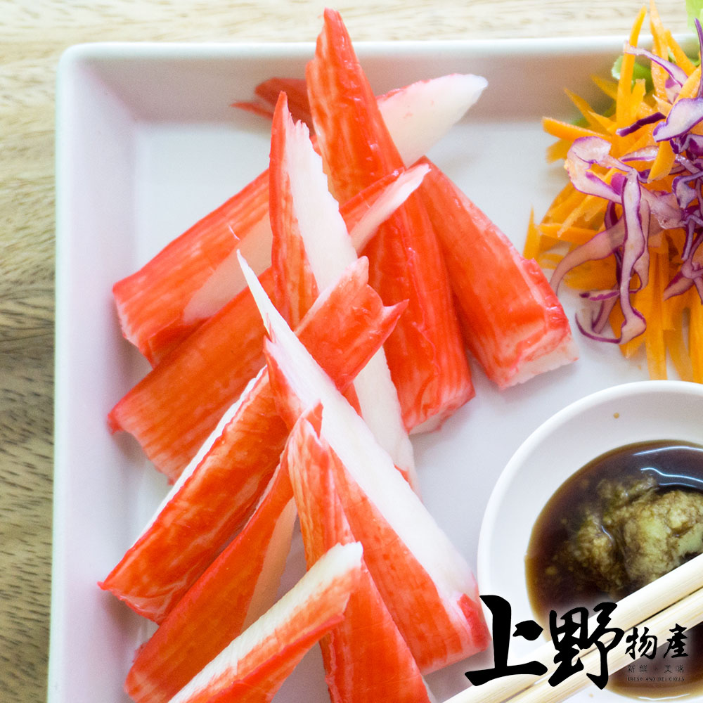 【上野物產】日式深海風味鮮甜蟹味棒270g 30根/盤