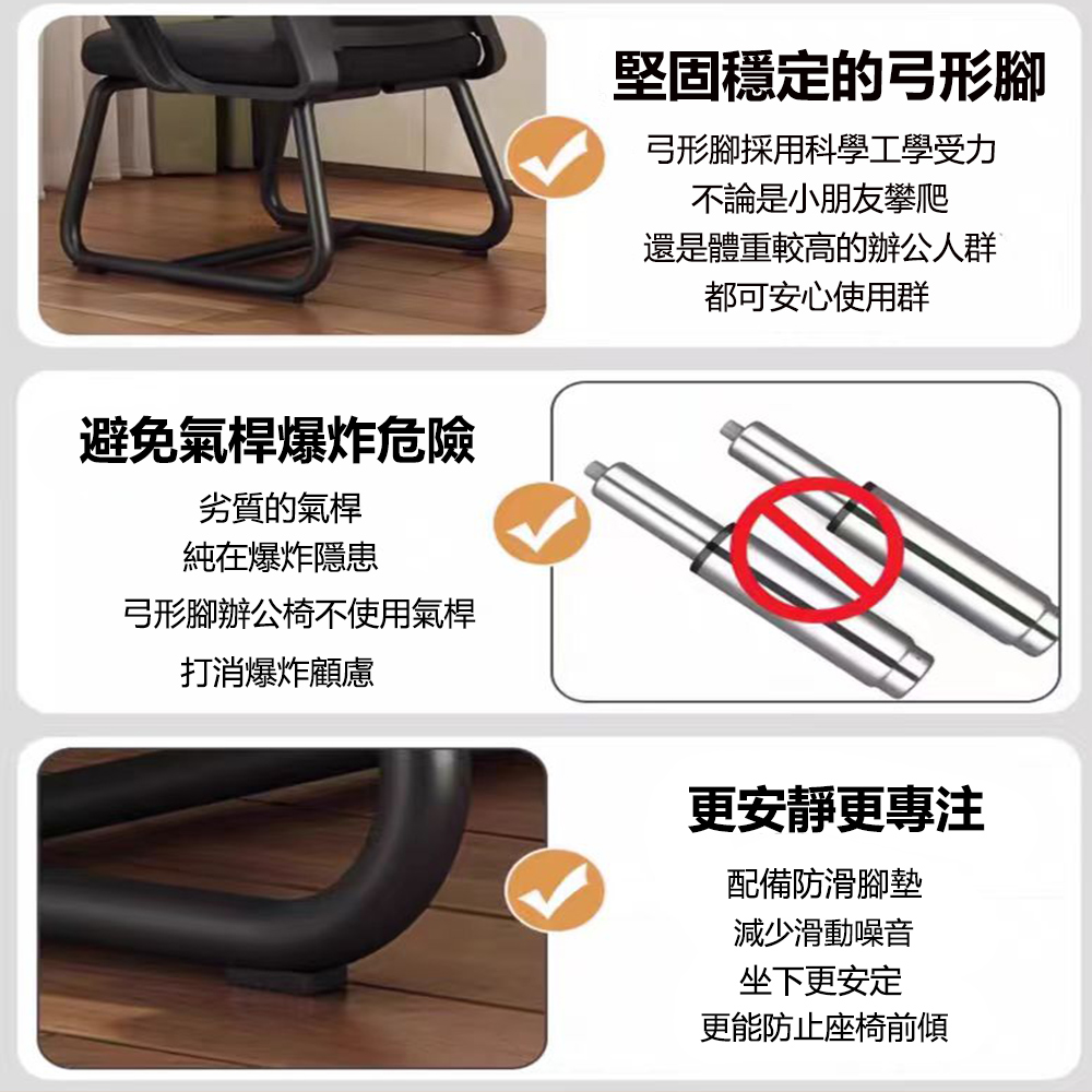 【E家工廠】人體工學椅 辦公椅 電腦椅  靠背椅 會議椅 書桌椅 454-HB