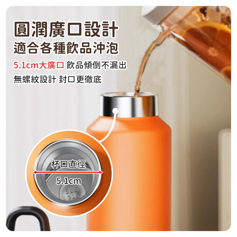 304不鏽鋼按壓式無螺紋速開杯640ml 水壺 運動水壺 保溫瓶 保溫杯 水瓶