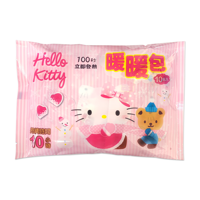 【Hello Kitty】持續10小時暖暖包10片/包