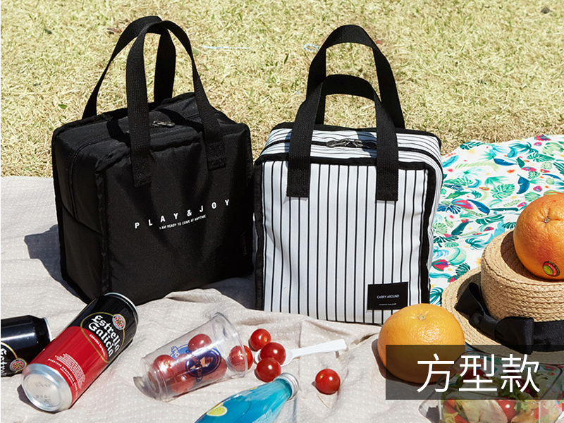       【WEEKEIGHT】時尚加厚防震保溫袋/保冰袋/便當袋/午餐袋(