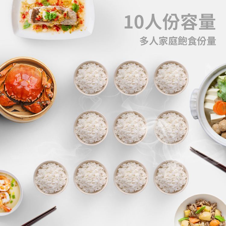 【TECO 東元】10人份電子鍋 XYFYC102