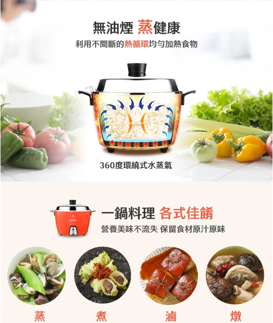 【TATUNG 大同】10人份電鍋 簡配款 不鏽鋼內鍋 TAC-10L-DCRU
