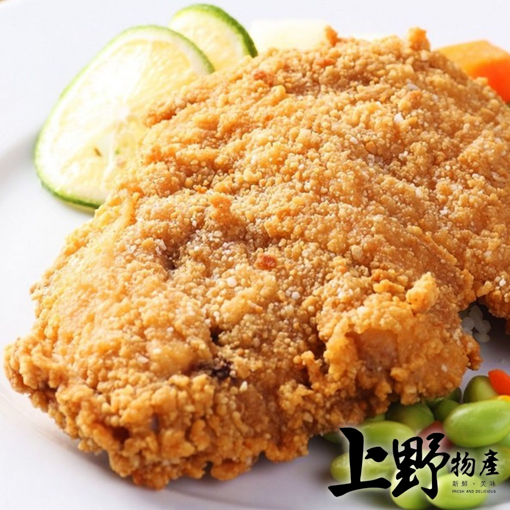【上野物產】香蒜椒鹽炸雞腿排(160g/片)
