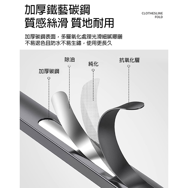 不鏽鋼翼型三層附輪折疊曬衣架 晾衣架 曬衣架 衣架