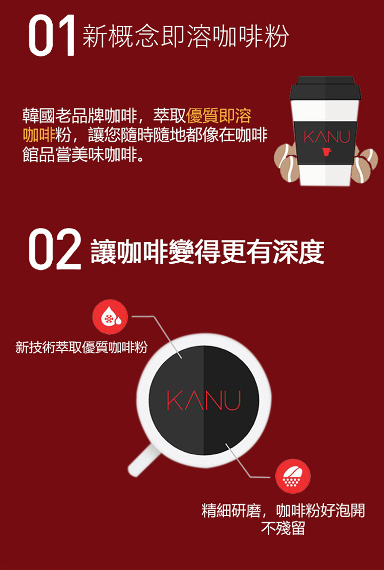 【KANU】2022聖誕款深烘美式咖啡(100入/盒) 贈聖誕保溫瓶 孔劉咖啡