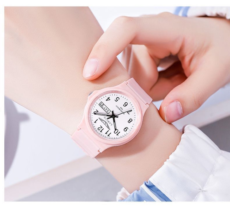 夜光功能日期學習手錶