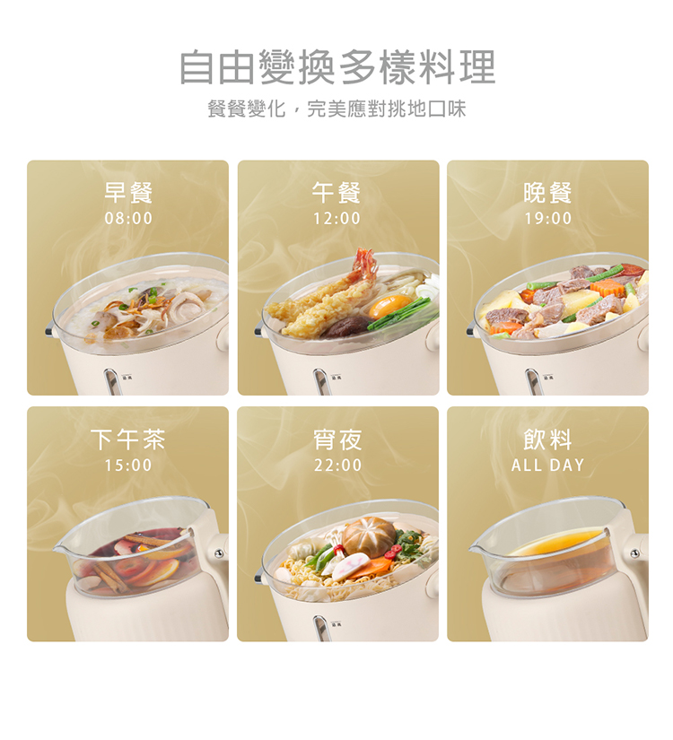 【NICONICO】樂活玻璃料理鍋組 電火鍋 美食鍋  NI-SET2313