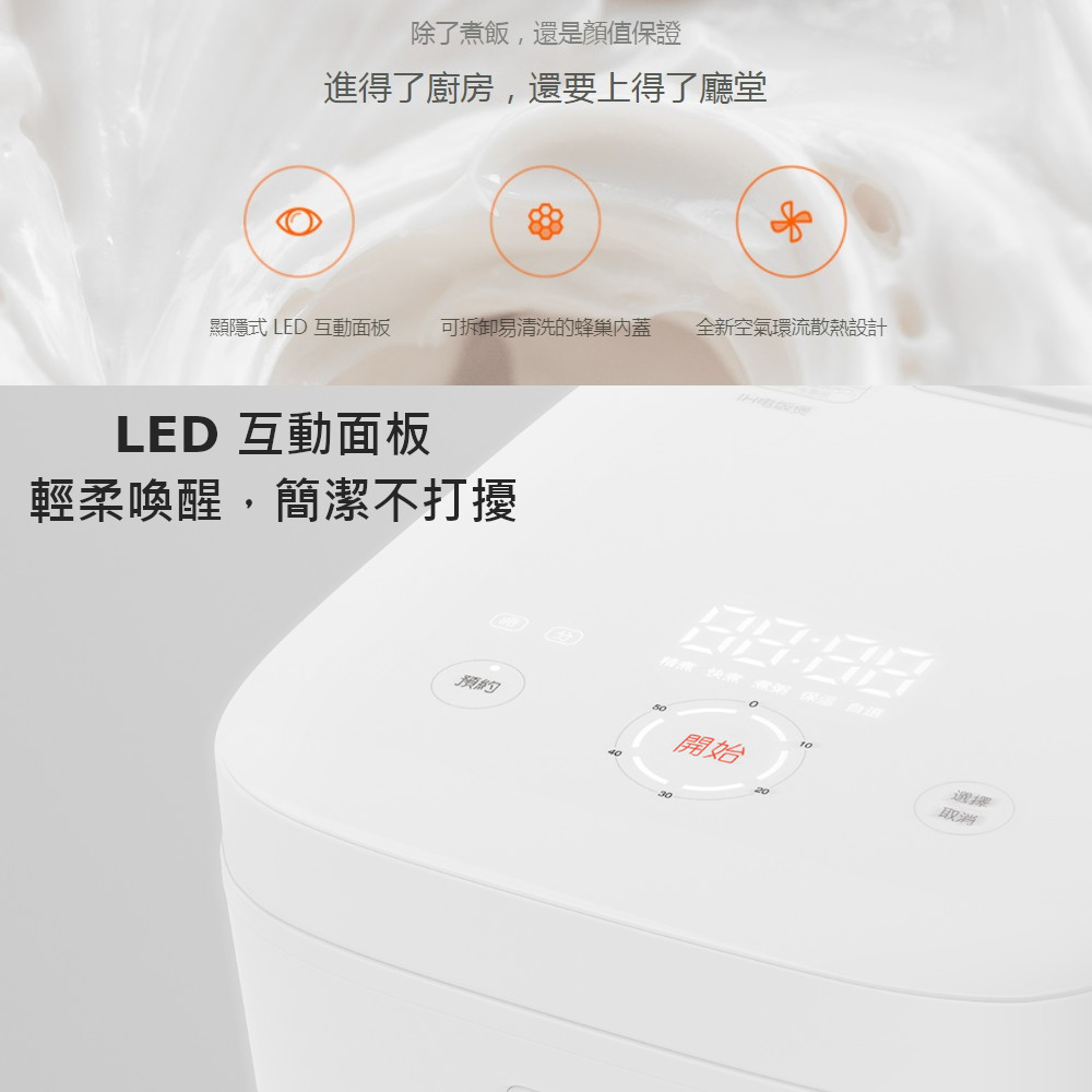 米家IH電子鍋 小米 米家 小米電子鍋智能家居智慧 IH 電鍋 煮飯鍋 台灣小米