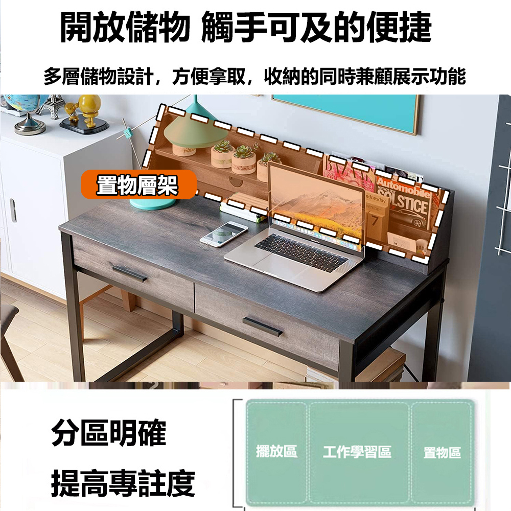 【E家工廠】舊古風書桌 工作桌 電腦桌 桌子 長桌 學習桌 130-KC