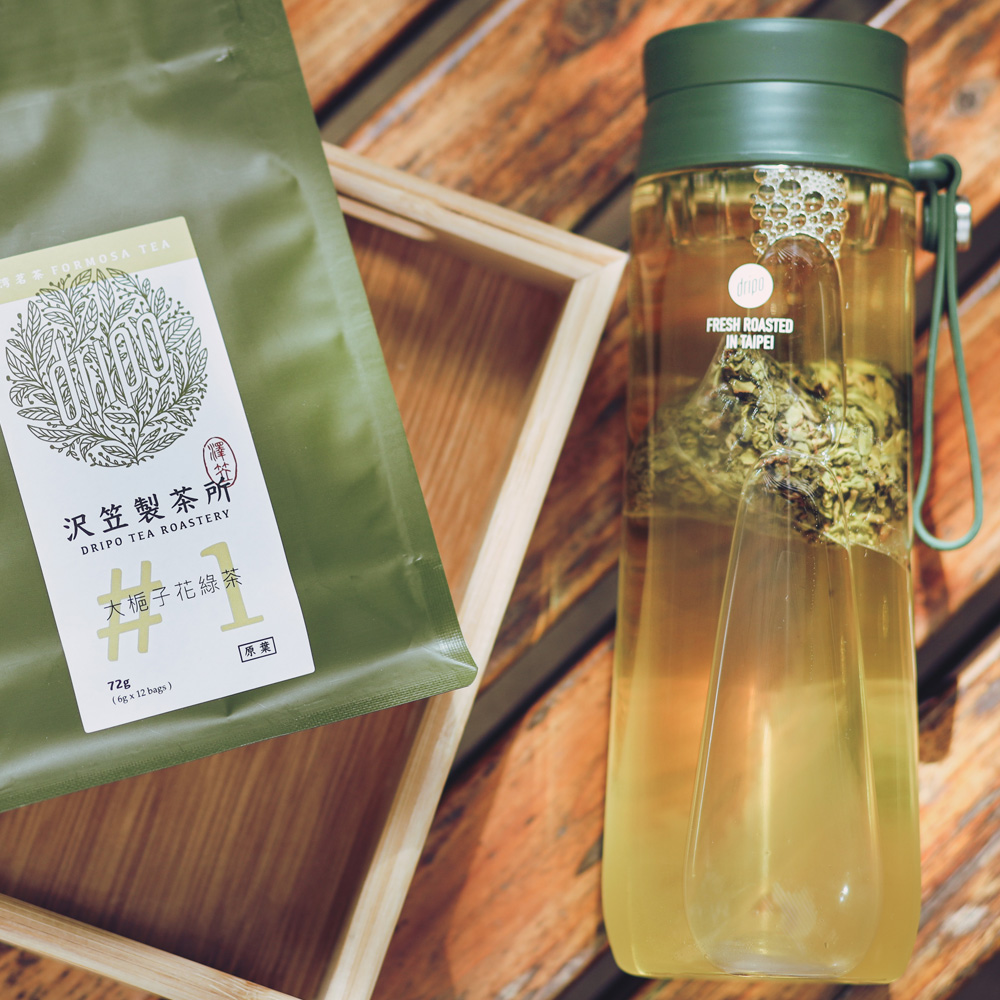 【Dripo】沢笠製茶所冷泡茶 大梔子花綠茶/紅蜜烏龍/玄米綠茶/不知春四季青