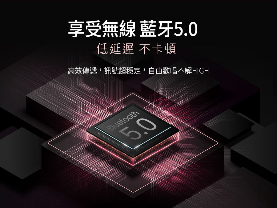 【Miuzic沐音】Pure PE5卡拉大頭麥 8W大功率無線對唱麥克風