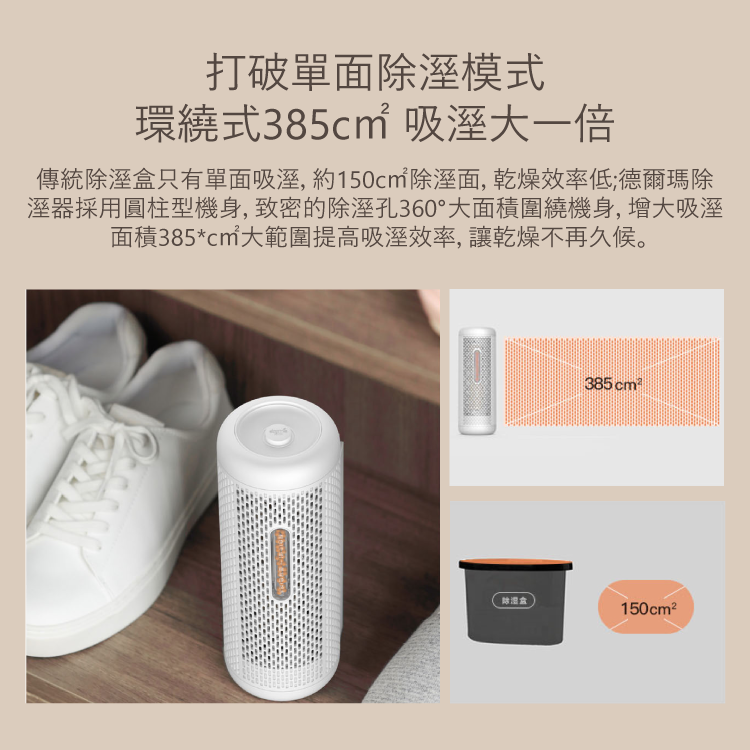 【小米德爾瑪】迷你除濕器 充電家用 除濕機 循環乾燥 除濕 防潮 除溼機 