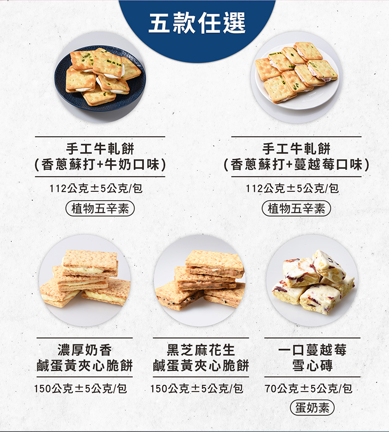 【威海Way Hai】台灣人氣手作伴手禮 牛軋餅/雪心磚/鹹蛋黃夾