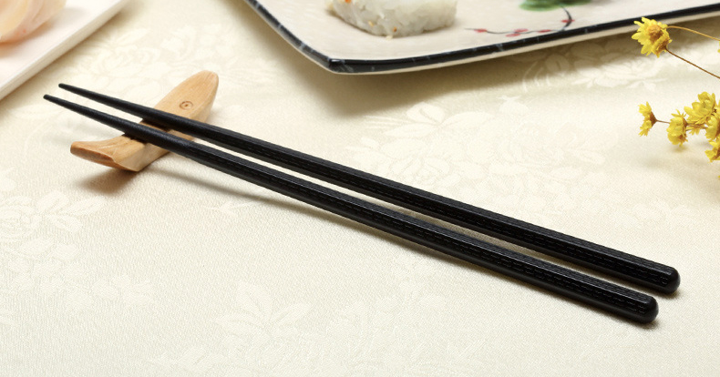 日式旗艦店專用六角合金筷子