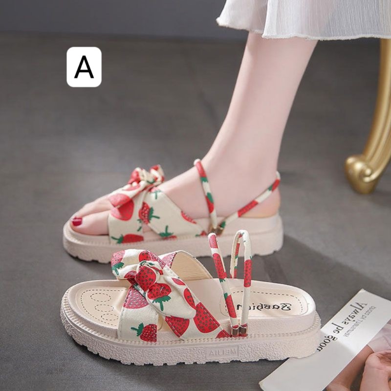 韓系透氣舒適軟底百搭兩穿涼鞋拖鞋 多款可選