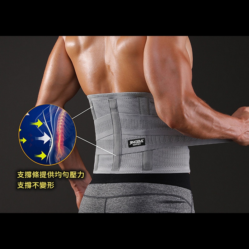 加壓透氣運動護腰 護腰 工作護腰帶 護腰護具(非醫療用)