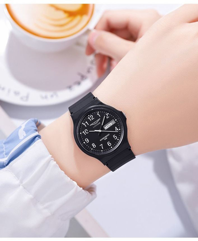 夜光功能日期學習手錶