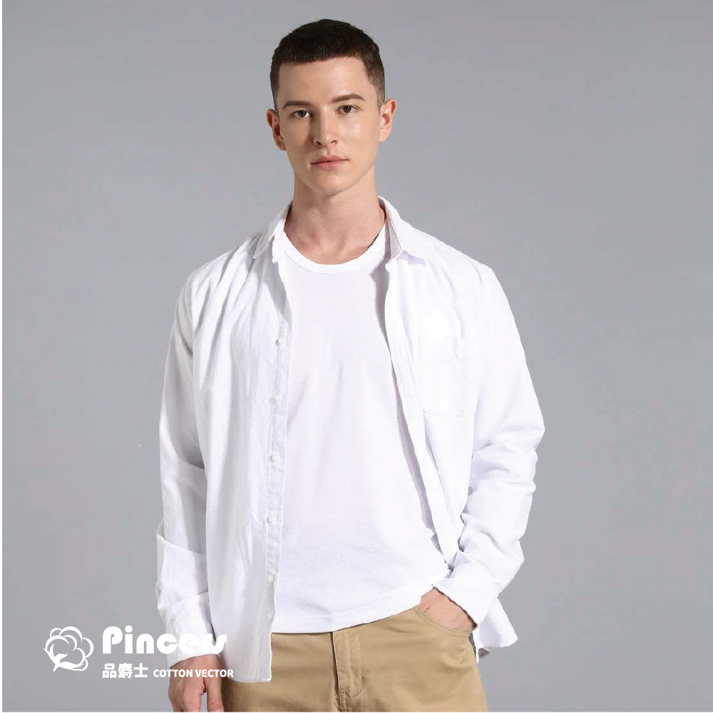       【Pincers品麝士】男快乾棉短袖圓領內衣 男內衣(羅紋材質 /