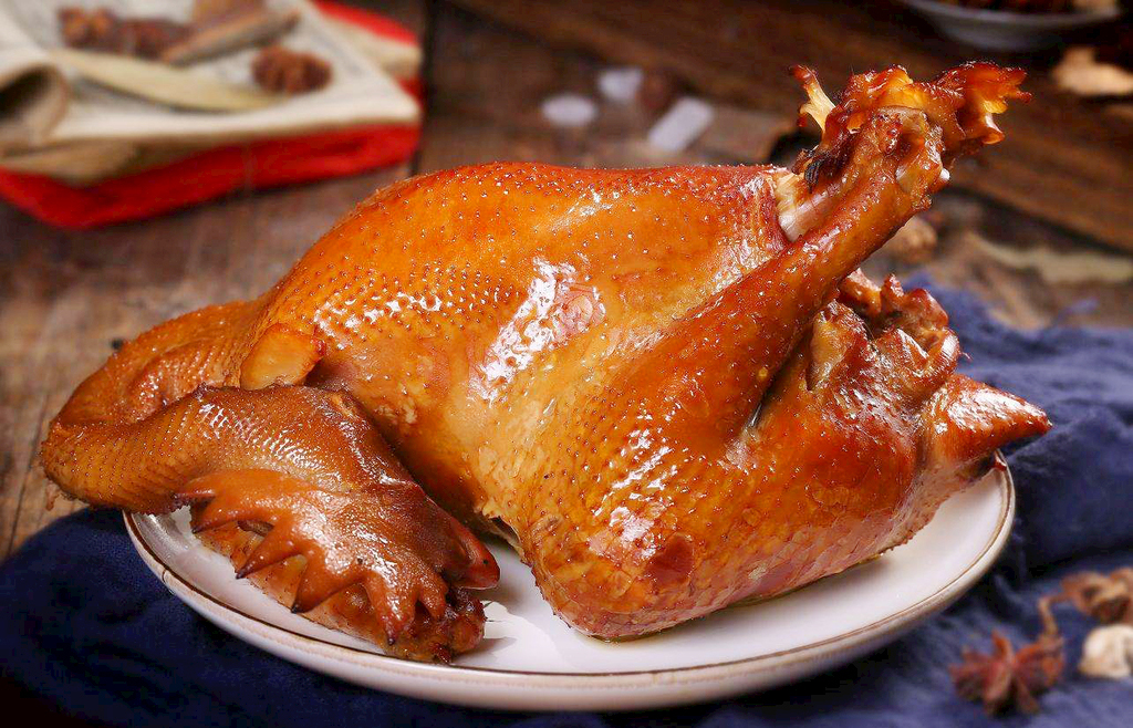 【河小田】古法製作桃木燻雞1000g