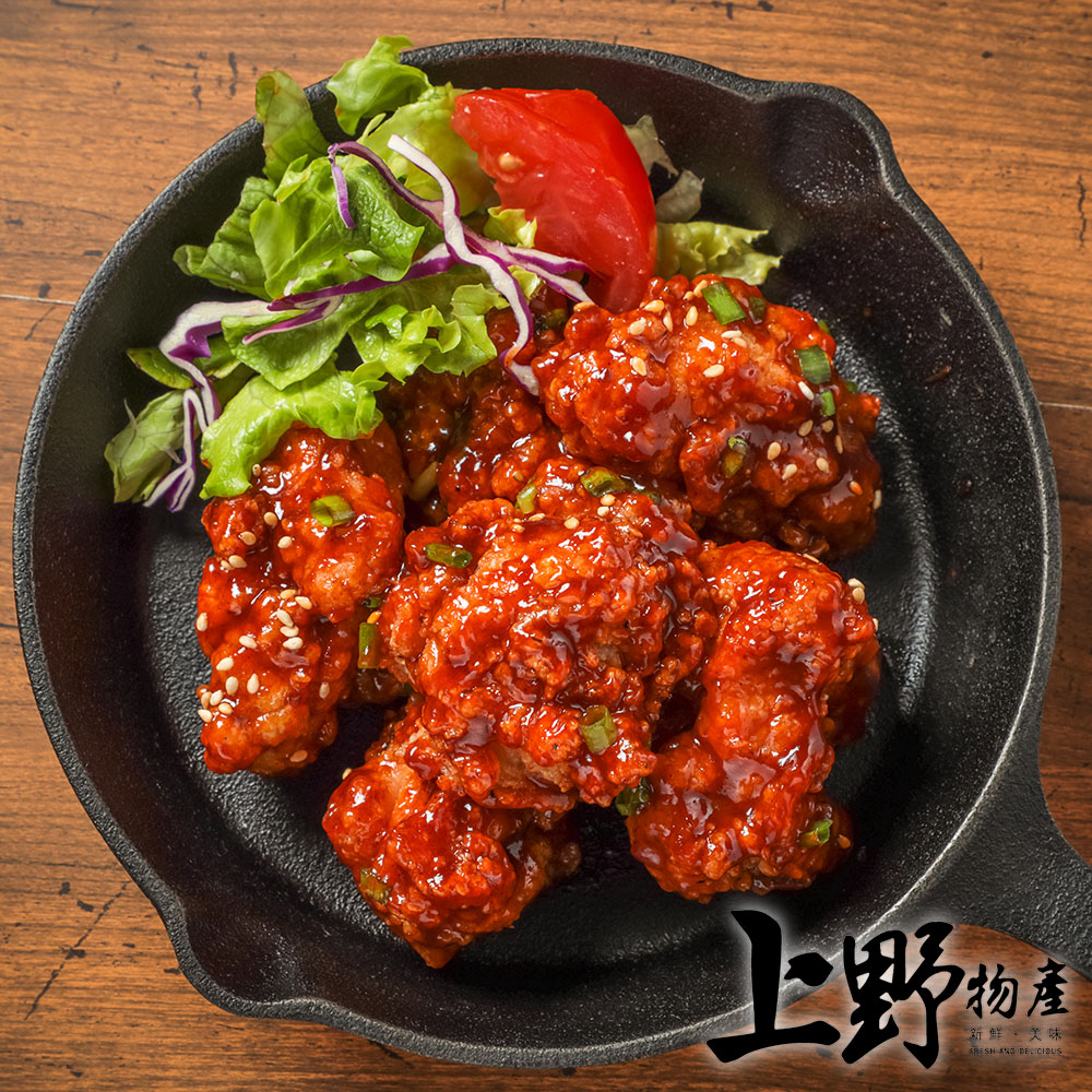 【上野物產】漢江奇雞 韓國正宗辣雞塊250g