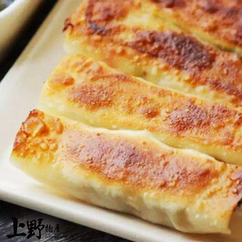       【上野物產】手工韓式泡菜煎餃 x4包(500g±10%/約25個/