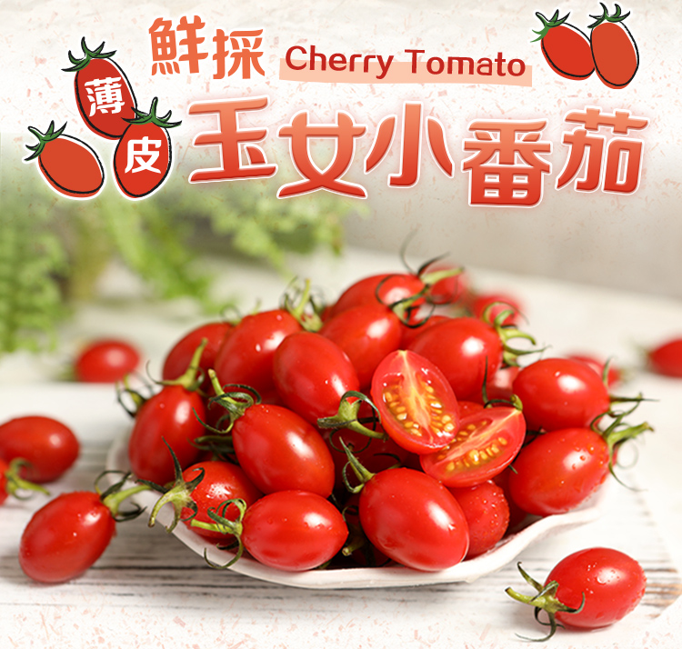 【享吃鮮果】鮮採玉女小番茄