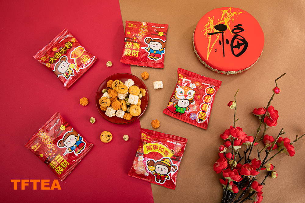 【翠菓子】MIDO 航空米菓新年禮盒(15g*14包/盒) 榮獲桃園十大伴手禮