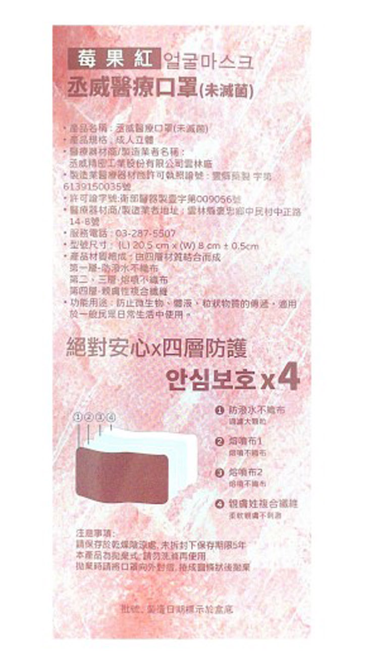 KF94 韓版立體醫療口罩 雙鋼印 焦糖