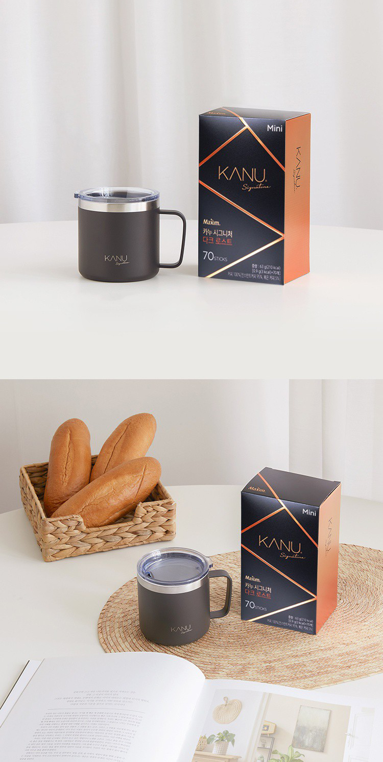       【Maxim】KANU 經典精品美式咖啡-贈黑質感保溫杯 400m