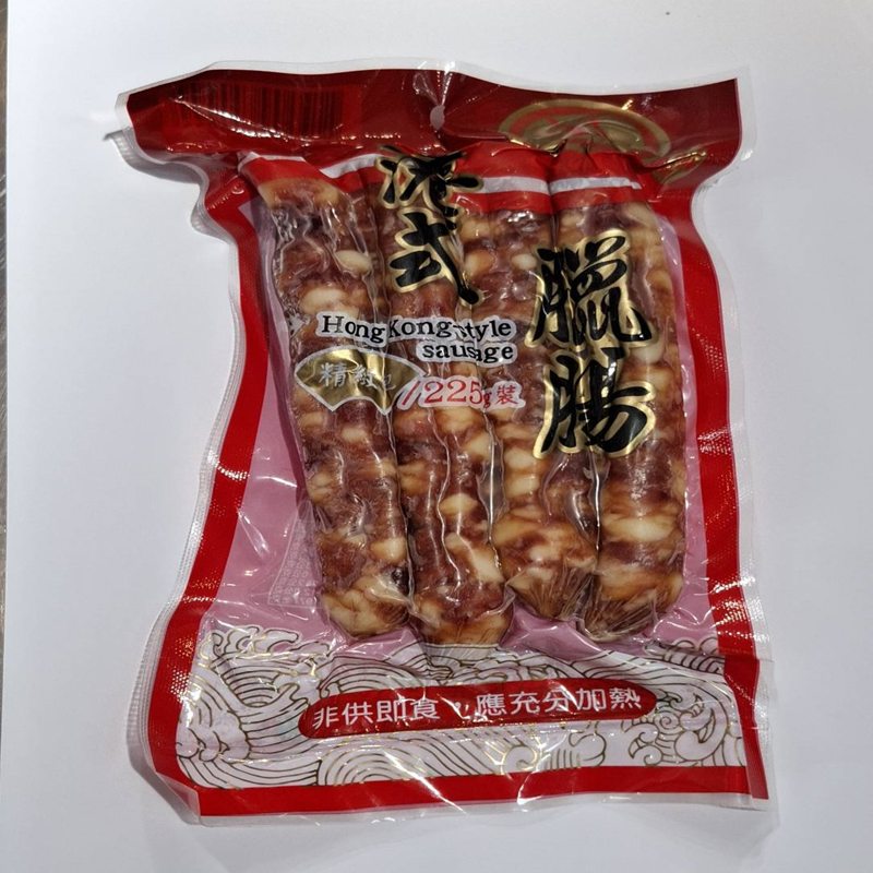 【南門市場上海火腿】港式臘腸／肝腸任選(225g/包) 南門市場名店 年菜 香腸